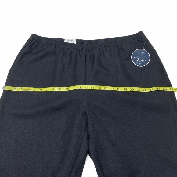 Karen Scott Black Elastic Waist Pull-on Pants 2x - Picture 6 of 12